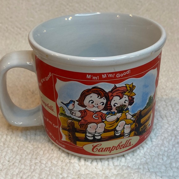 Campbell's Soup Kids Mug M m Good Ceramic Vintage Collectible 2000 - Picture 3 of 5
